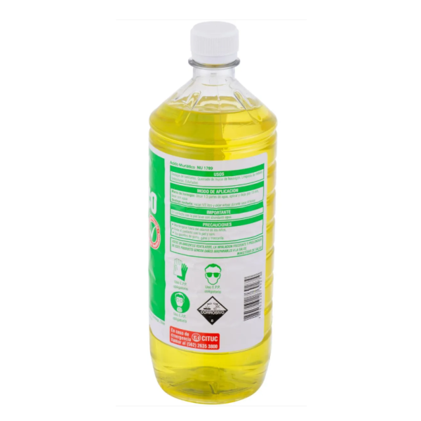 Acido Muriático 1 Lt C8