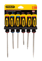 Juego Stanley 66672 6 Destornillador Ex 60060