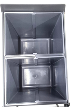 Basurero ecológico bajo lavaplatos doble (2x20 Lts.)