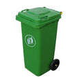 Basurero 120 Lts Verde Con Pedal