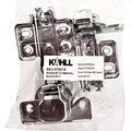 Bisagra Reten recta 35MM 35MM KAHLL Bolsa 2UN c/tornillos