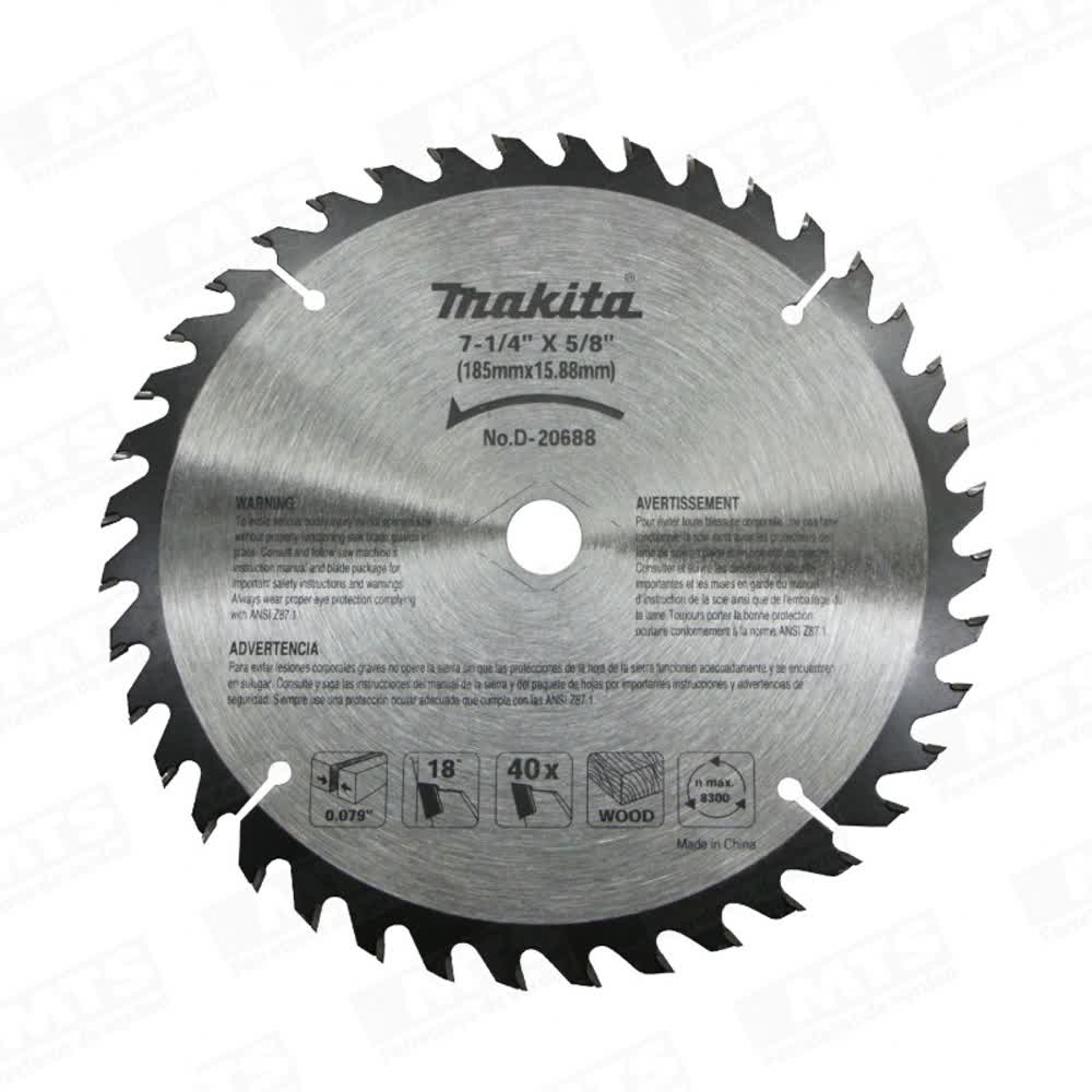 Disco 714 x 40 dt d-20688 madera makita
