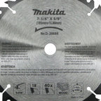 Disco 714 x 40 dt d-20688 madera makita