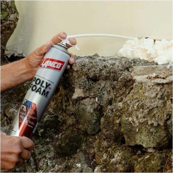 Espuma expansiva poly-foam 500 ml (lanco)