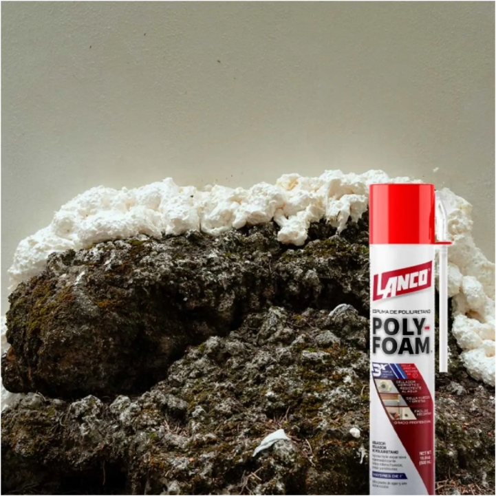 Espuma expansiva poly-foam 500 ml (lanco)