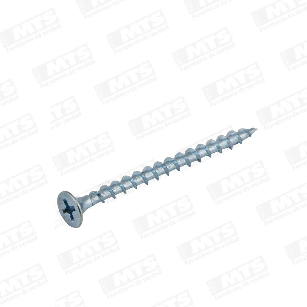 Tornillo vol.6x2     hilo grueso cinc.