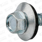 Tornillo auto. 12x1     c/gol y goma