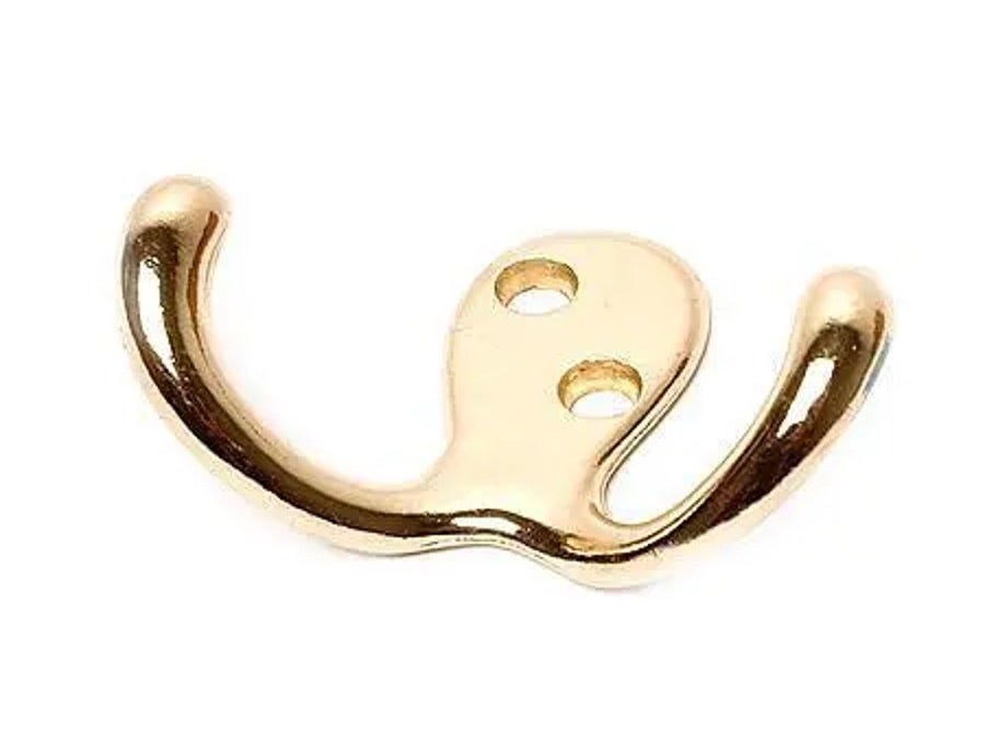 Gancho percha doble  48 mm