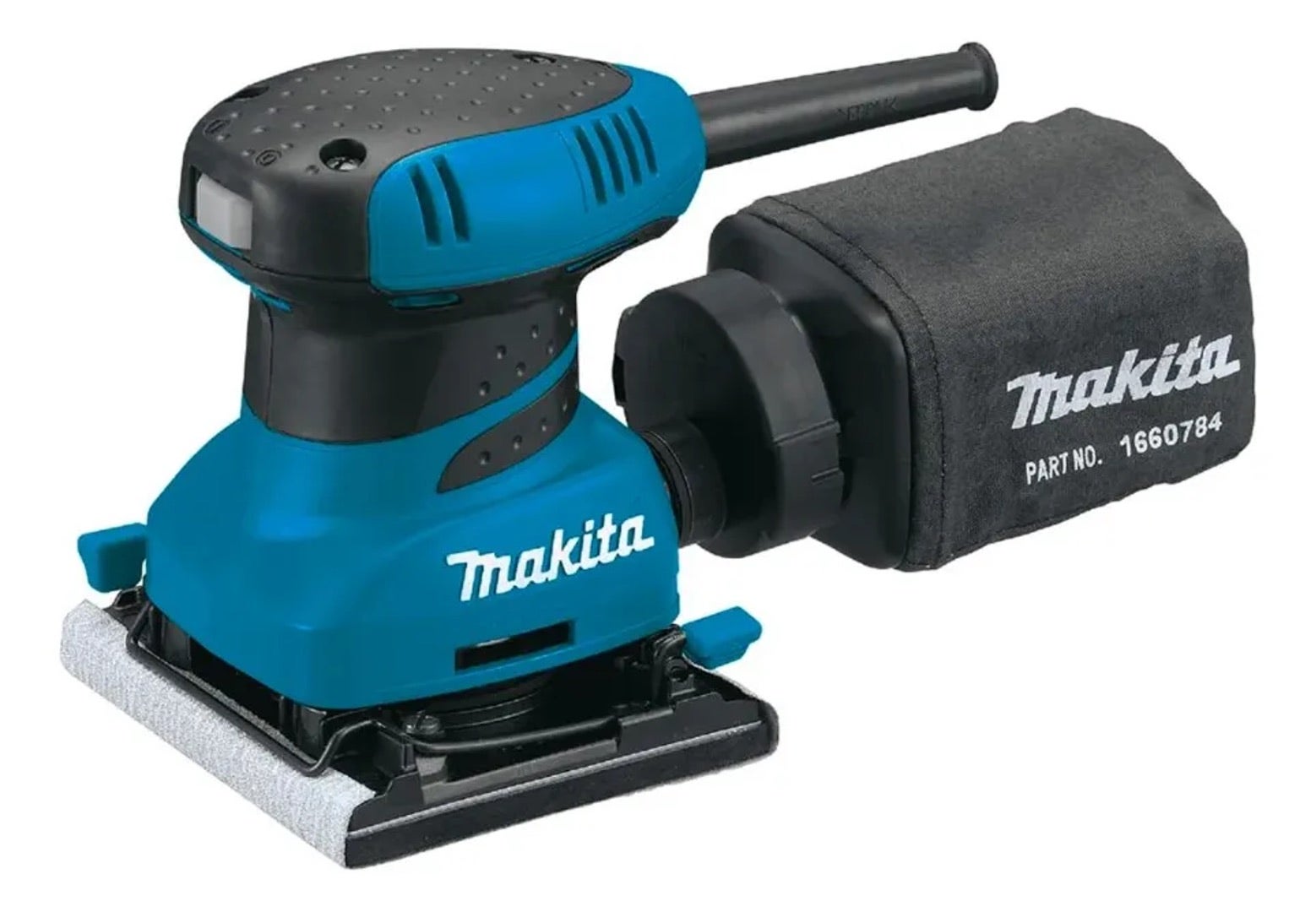 Kit ingleteadora MLS100 + lijadora orbital BO4556 Makita