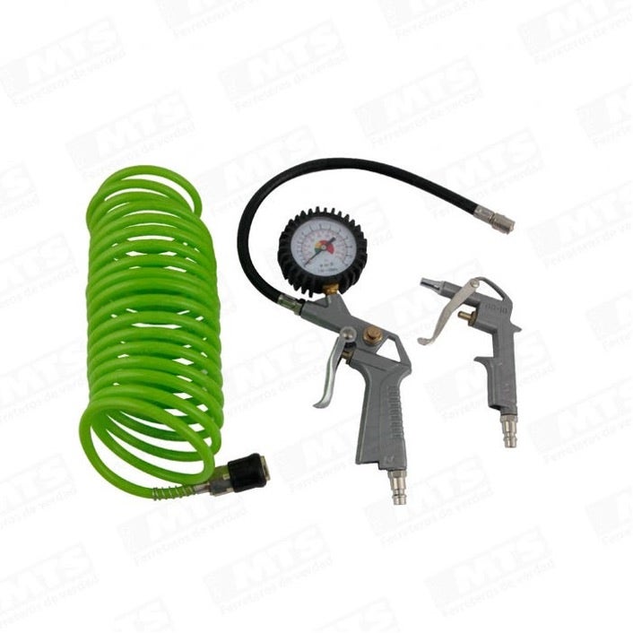 Kit Accesorios Compresor Indura Huracan 5 Piezas