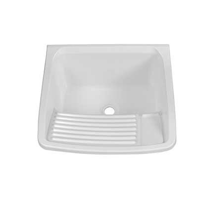 Lavarropa plástico blanco 47x43x27 capacidad15litros