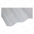 Policarbonato Onda Zinc Trans. Std 81x300x0.5