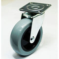 Rueda 75 mm Gris Base sin Freno