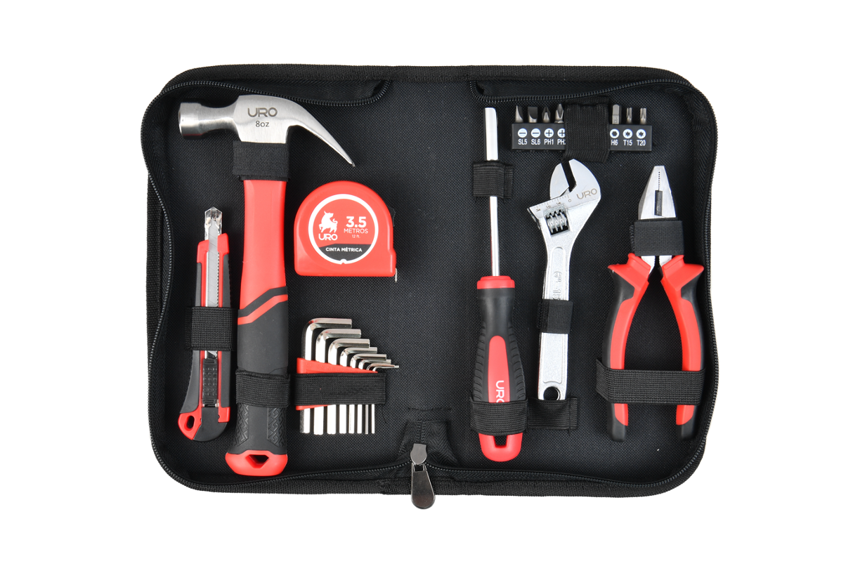 Set de Herramientas  Manuales 24 Pzas Uro