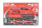 Set De Herramientas  Manuales  7 Pzas Uro