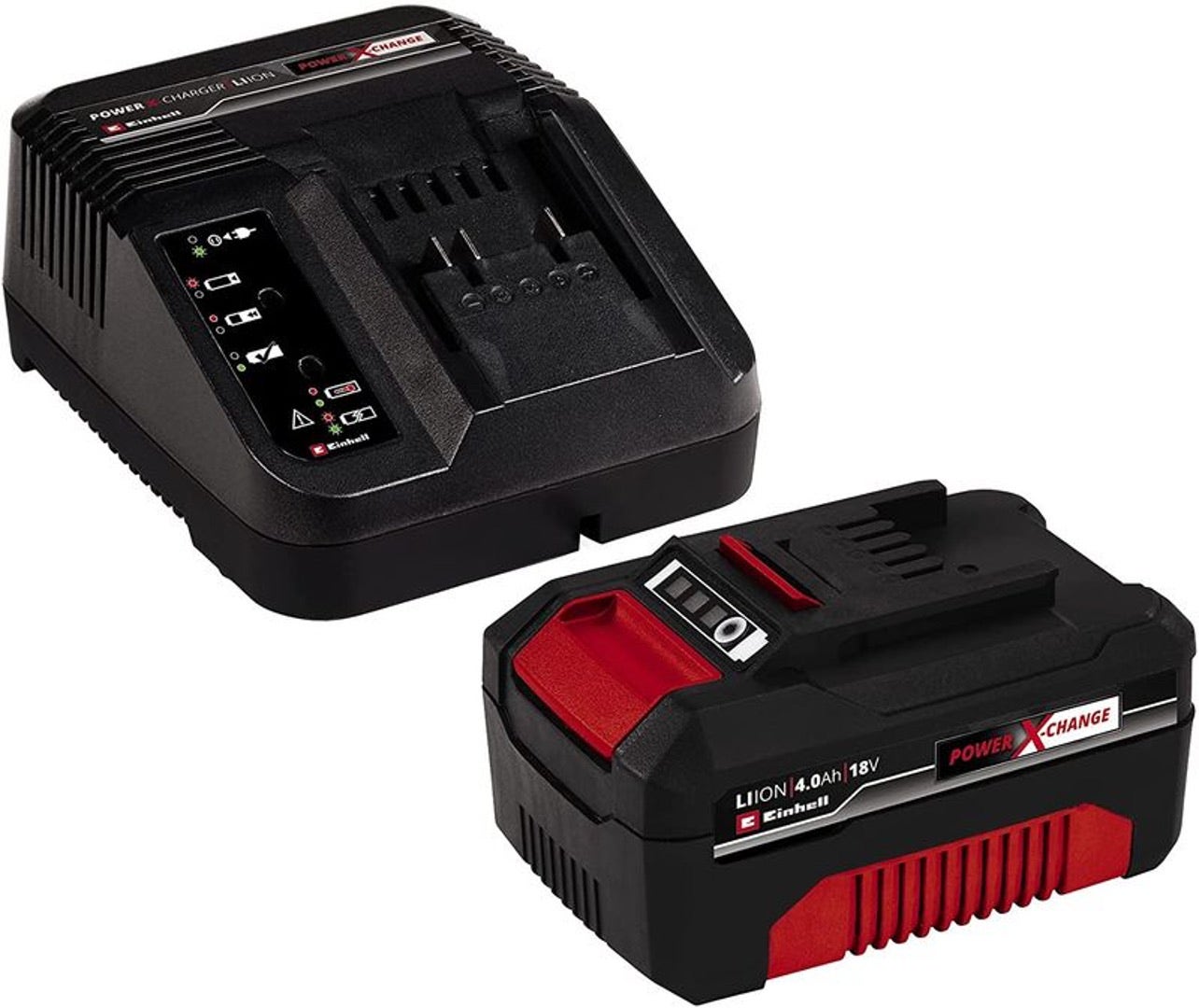 Kit bateria 4.0 Ah con cargador rápido Einhell