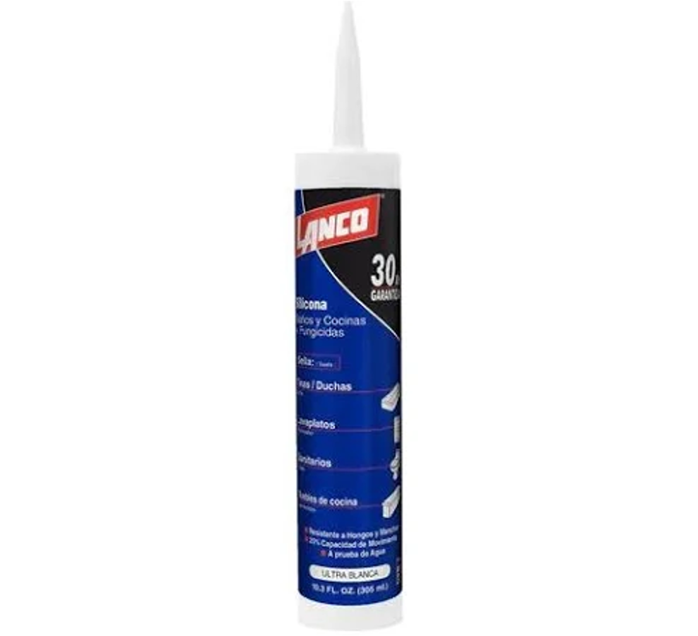 SILICONA BAÑO COC. TRANSP. 300ML (LANCO)
