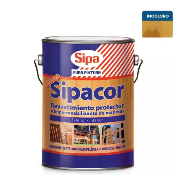 SIPACOR PROTECTOR MADERA NATURAL 1 GL