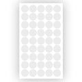 Tapa adhesiva blanca set 50 un