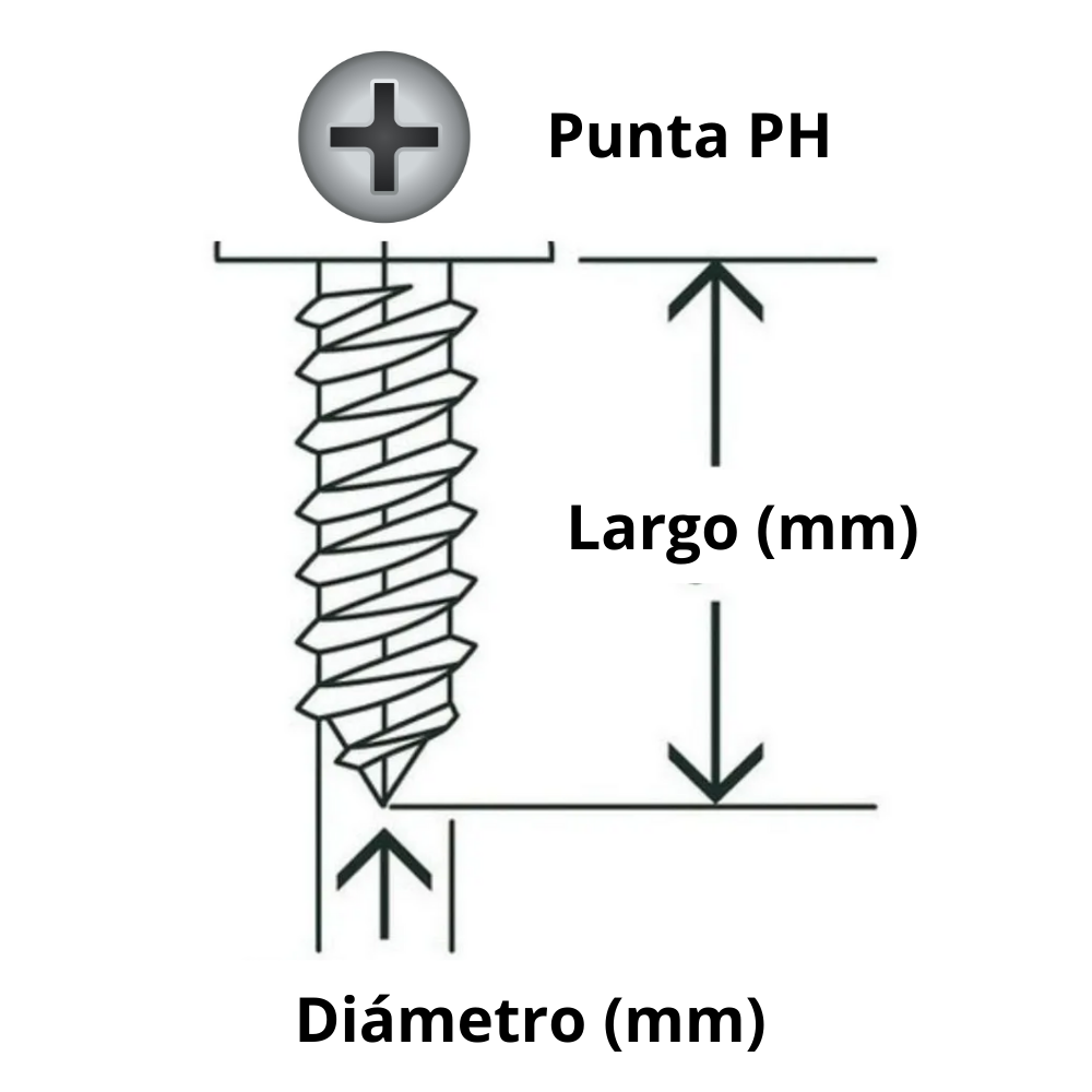 Tornillo Spax 3.5x45 Caja 100 Un American Screw