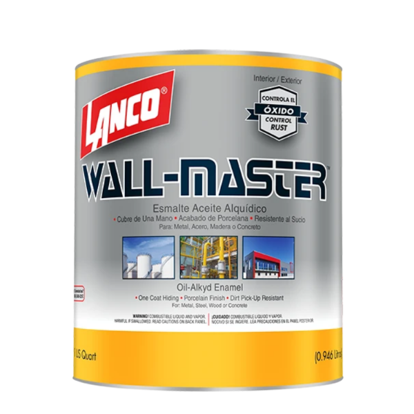 Esmalte sintético Wall Master Base Deep 1/4 gl.